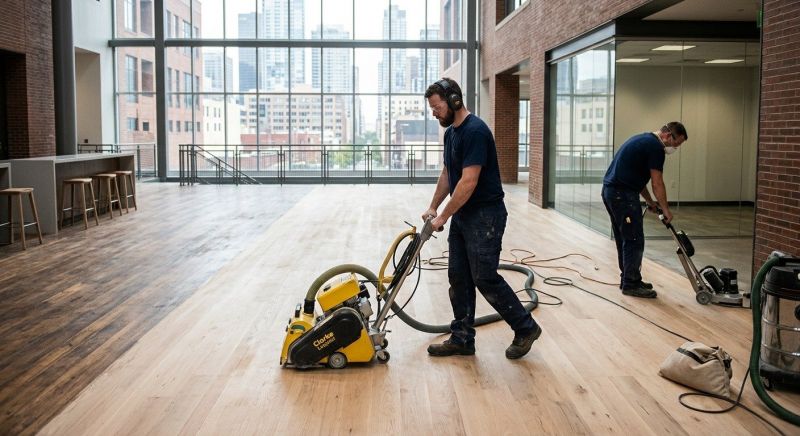 Commercial Hardwood Service in Mercer County, NJ