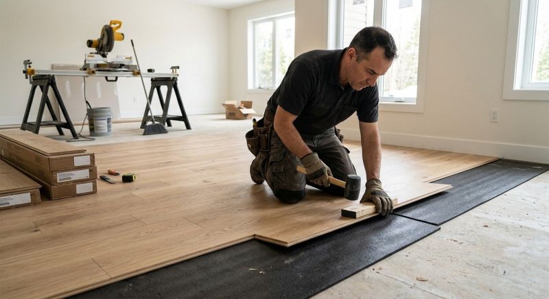 Engineered Wood Installation in Marlboro, NJ