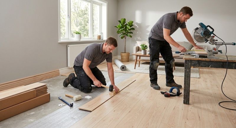 Laminate Floor Installation in East Brunswick, NJ
