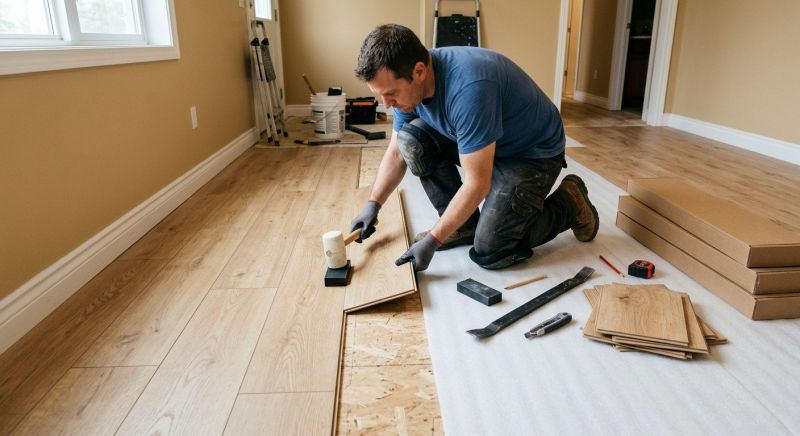 Laminate Floor Remodeling in Marlboro, NJ