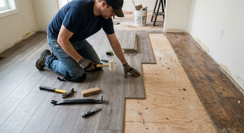 Laminate Floor Replacement in Marlboro, NJ