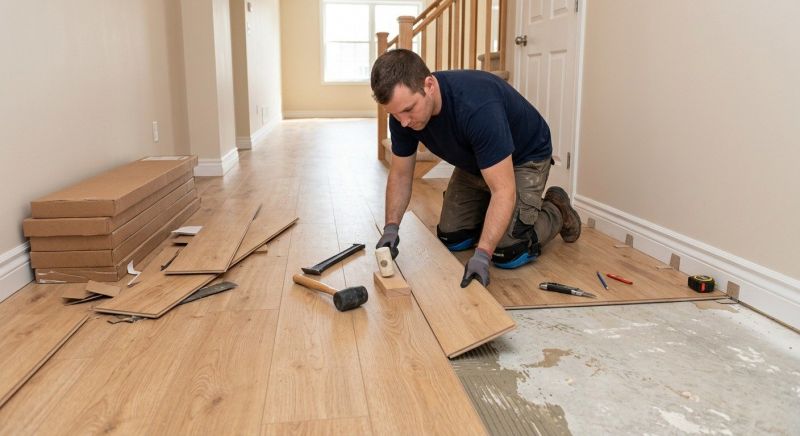 Laminate Floor Replacement in Middlesex, NJ