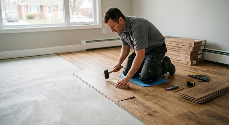 Linoleum Floor Installation in Cranford, NJ