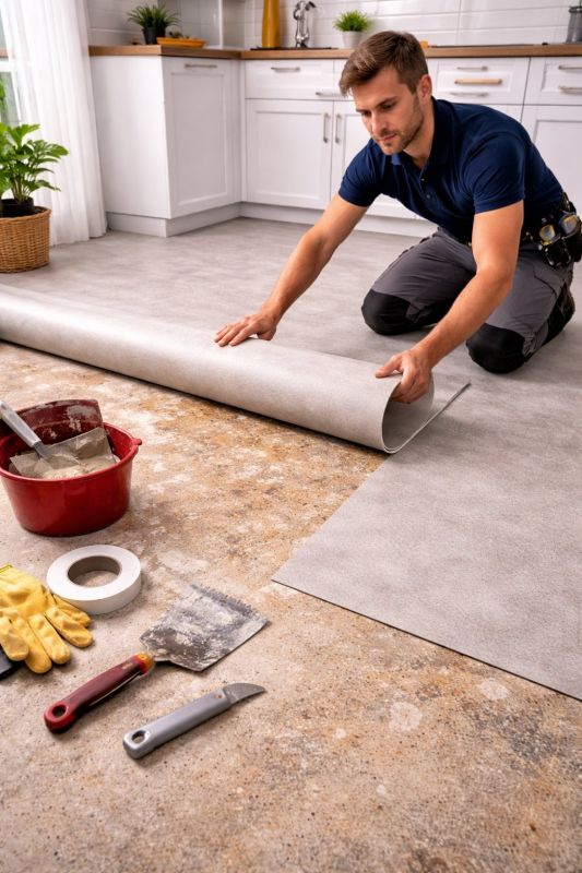 Linoleum Floor Installation in Eatontown, NJ