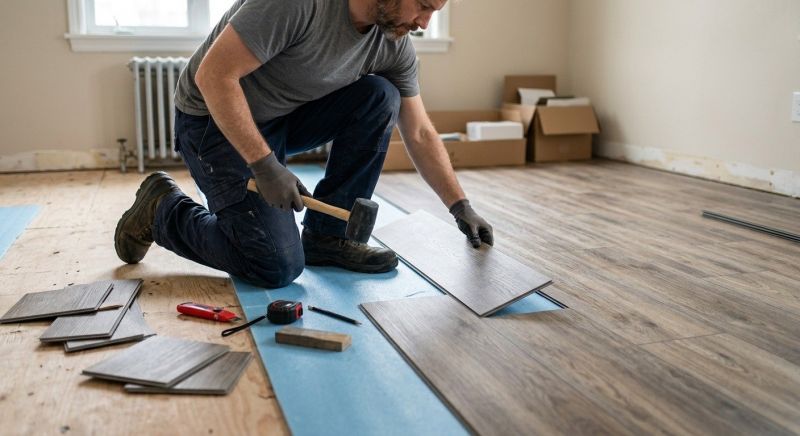 Linoleum Floor Installation in Lincroft, NJ