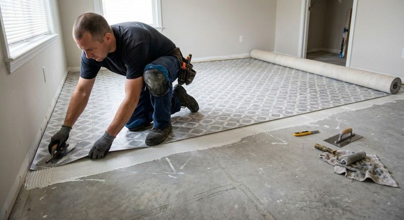Sheet Flooring Installation in Hightstown, NJ