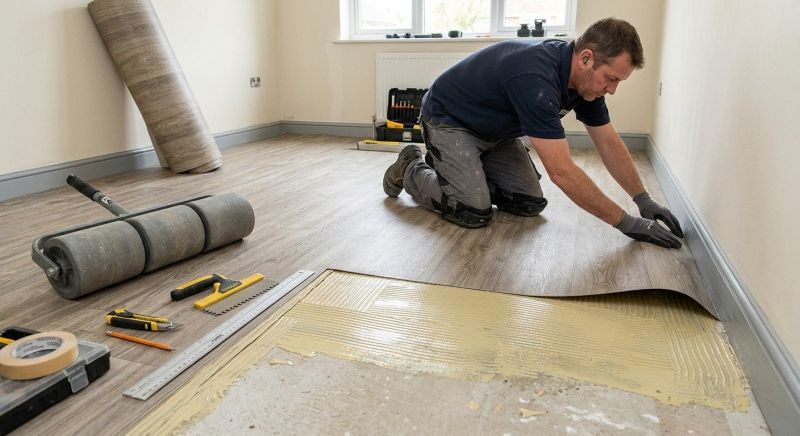 Sheet Linoleum Installation in Middlesex County, NJ