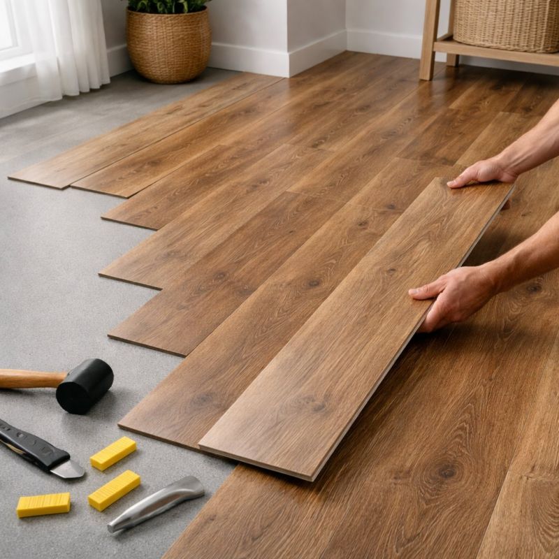 Vinyl Plank Floor Installation in Marlboro, NJ