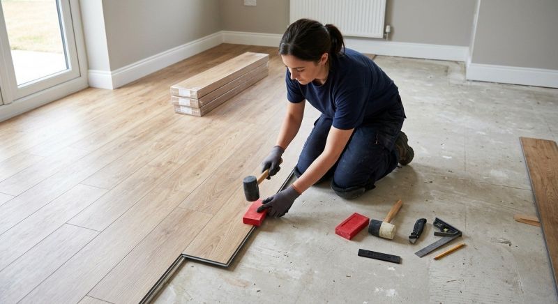 Vinyl Plank Floor Installation in Marlboro, NJ