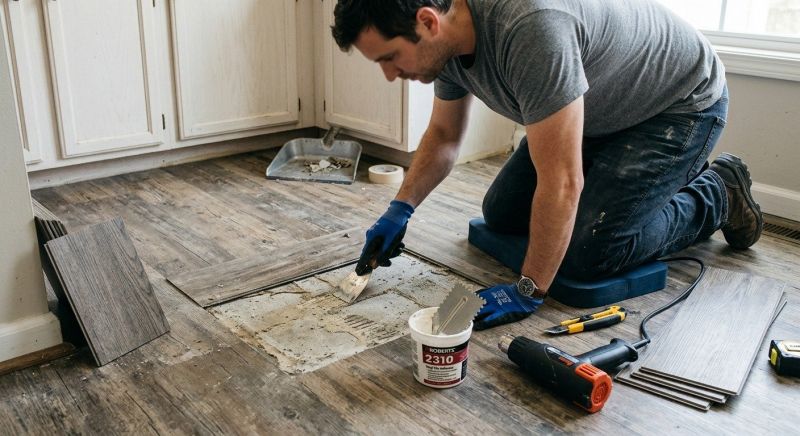 Vinyl Tile Replacement in Marlboro, NJ